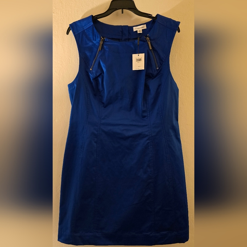 Calvin Klein Little Blue Dress S14